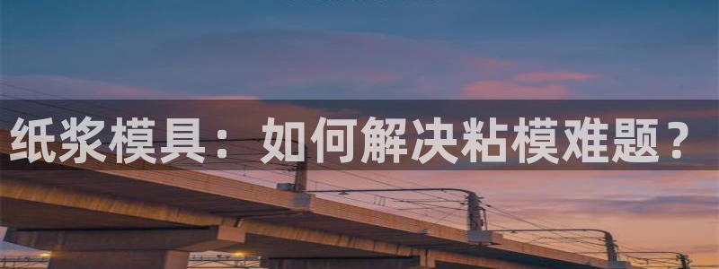 易倍申片说明书：纸浆模具：如何解决粘模难题？