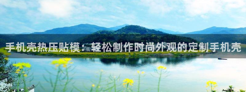 易倍单词app官网：手机壳热压贴模：轻松制作时尚外观的定