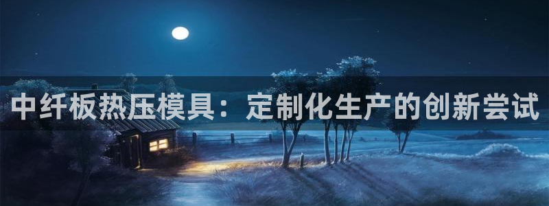 易倍纤瘦身三部曲的价格：中纤板热压模具：定制化生产的创新