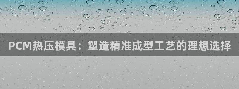 易倍申片说明书：PCM热压模具：塑造精准成型工艺的理想选